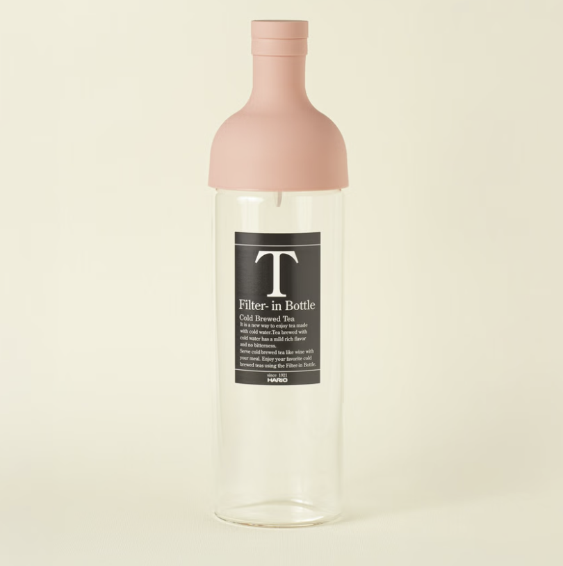 Hario Cold Brew Tea Wine Bottle Pink 750ml