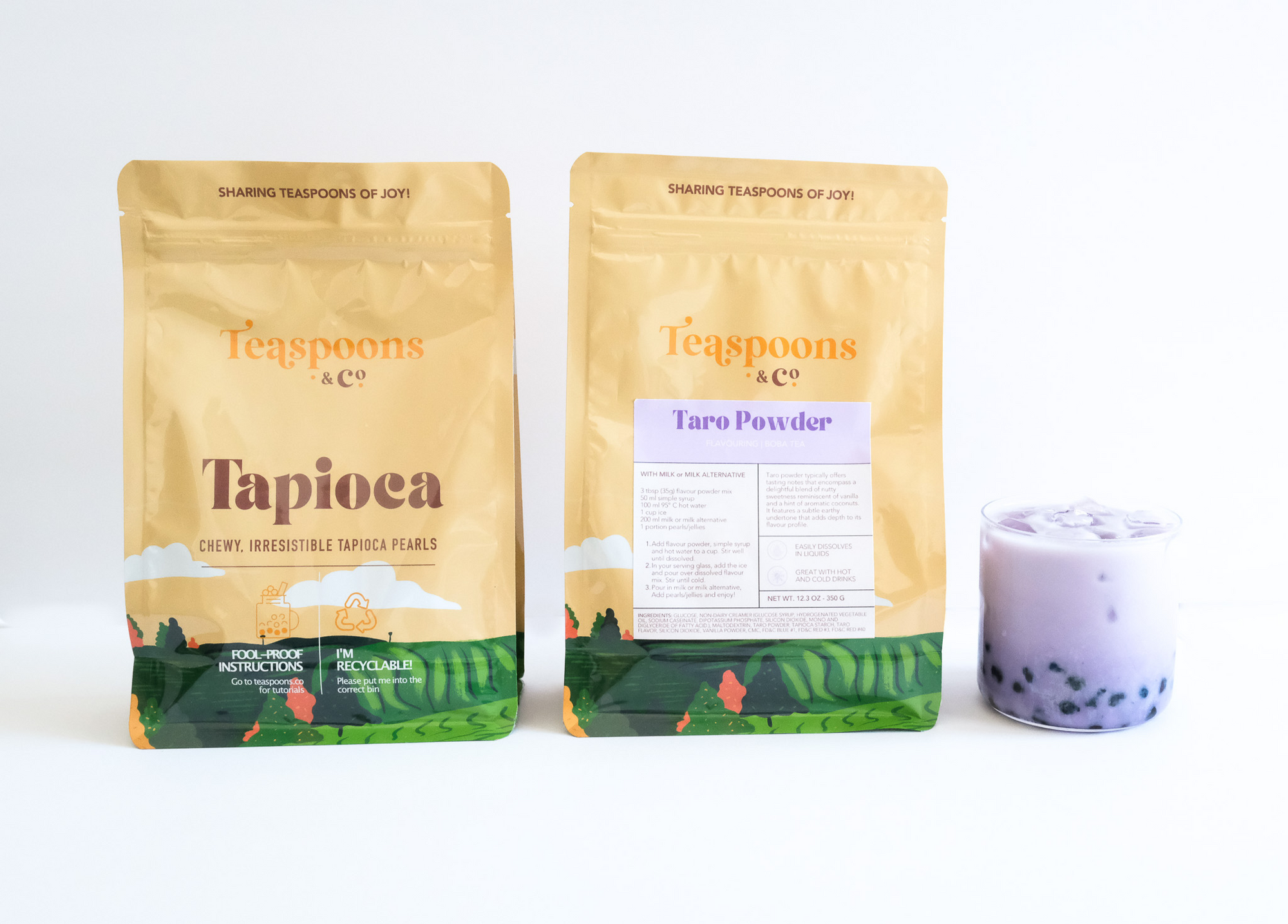 Taro Bubble Tea Kit