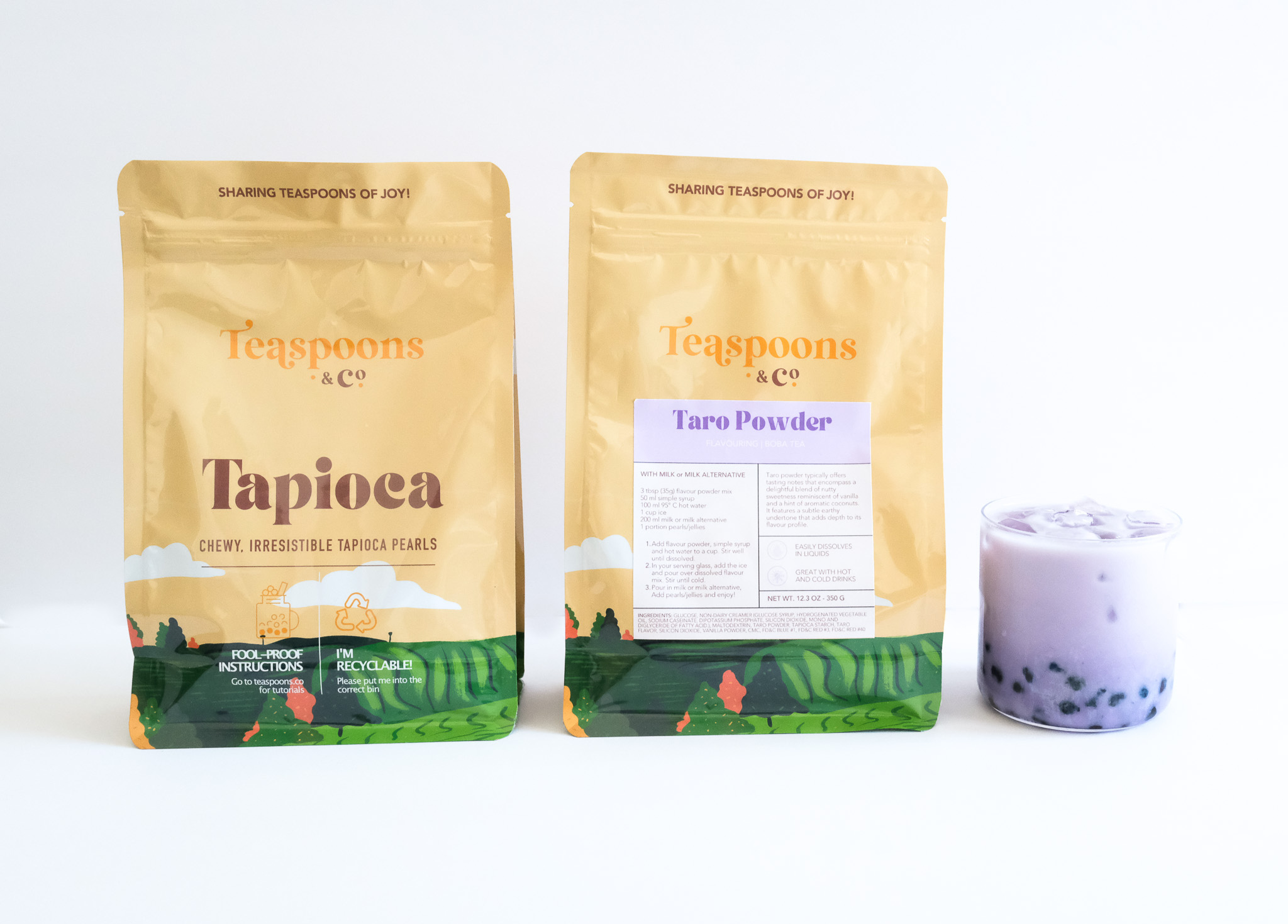 Taro Bubble Tea Kit